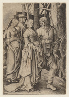 KG 01910
          <br/>
          Twee paren in een bos
          <br/>
          <em>Leyden, Lucas van (1494-1533)</em>